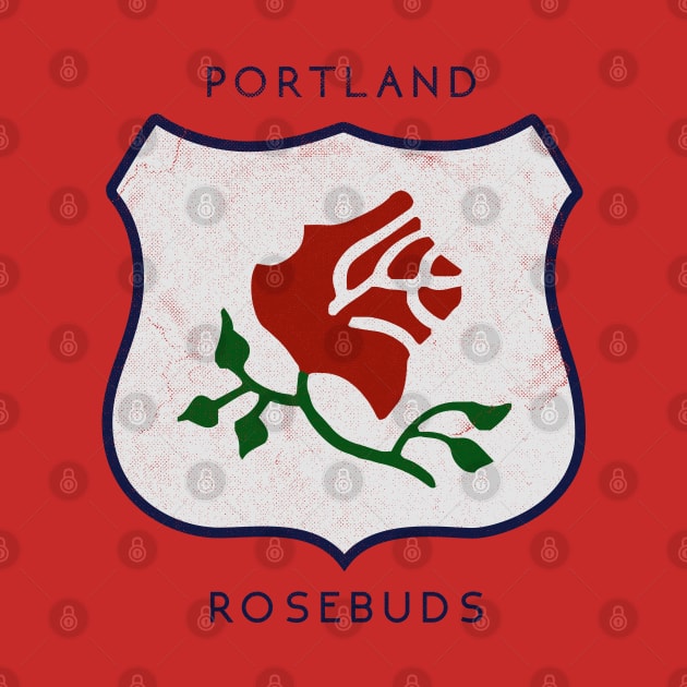 Defunct Portland Rosebuds Hockey by LocalZonly