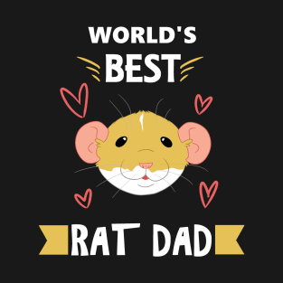 World's Best Rat Dad T-Shirt