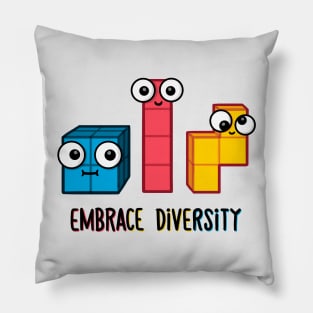 Embrace Diversity Pillow