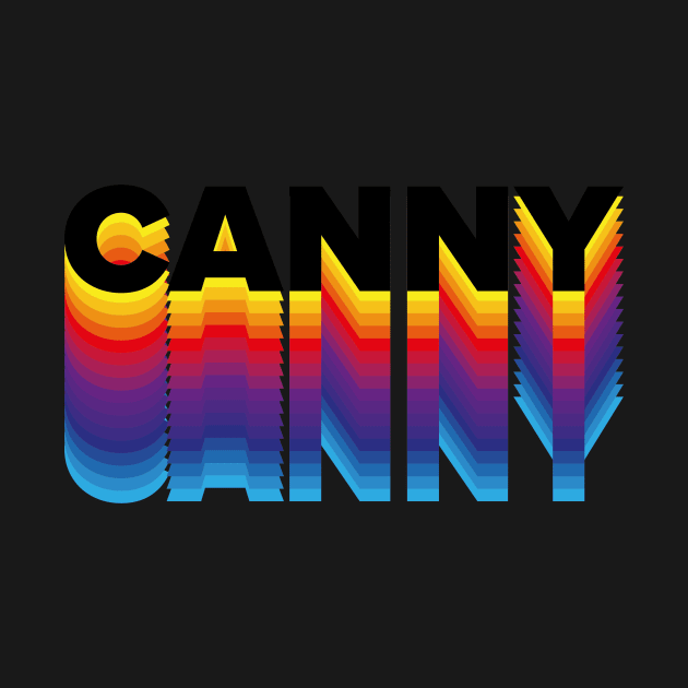 CANNY! Geordie Retro Text Effect by NORTHERNDAYS