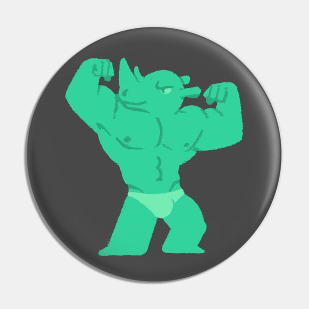 Rhino Pin by Bolterrific