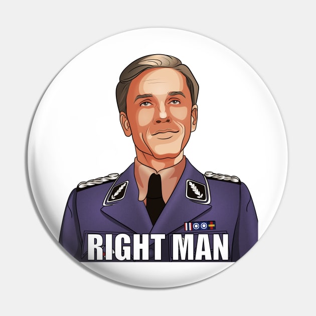 Right Man Pin by VermilionBlond