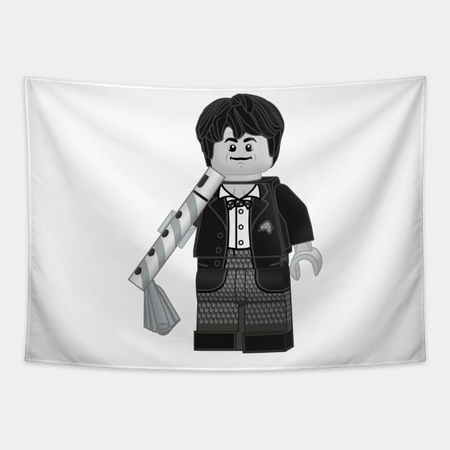 Lego Second Doctor Tapestry by ovofigures