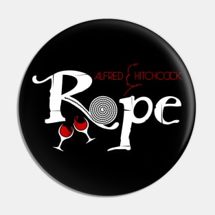 HITCHCOCK - ROPE - White Version Pin