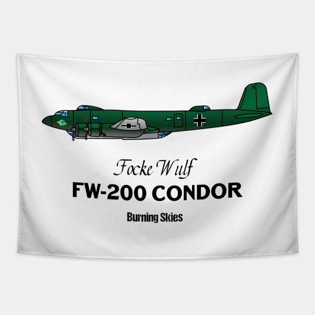 FW 200 Condor Tapestry by d2hills21