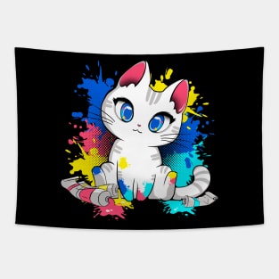 Painter Kitty Tapestry