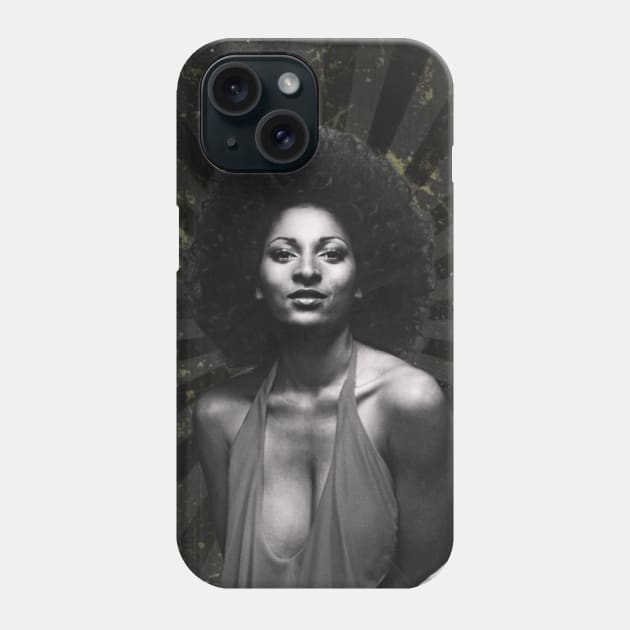 Pam Grier Phone Case by KoplakStories