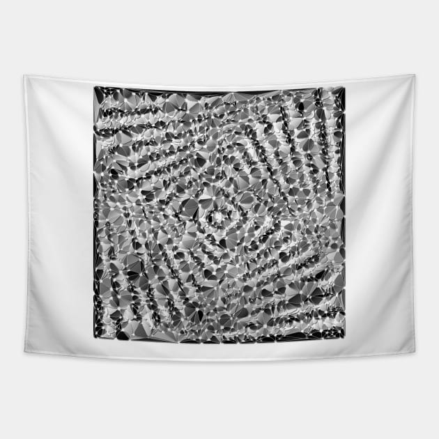 square spiral Tapestry by ngmx