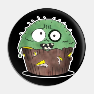 Zombie Cake Pin