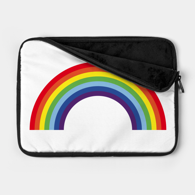rainbow laptop case