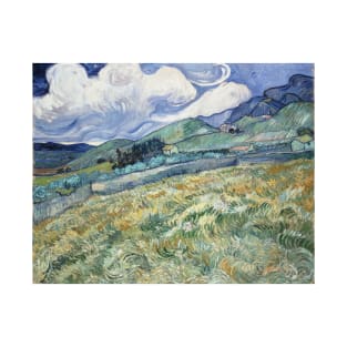 Vincent van Gogh - Landscape from Saint-Remy T-Shirt