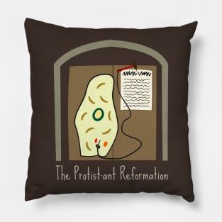 The Protist-ant Reformation Pillow