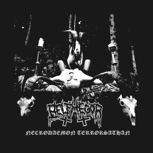 Belphegor Necrodaemon Terrorsathan Album Cover. by CelestialCharmCrafts