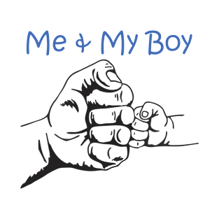 father and son fist bump T-Shirt