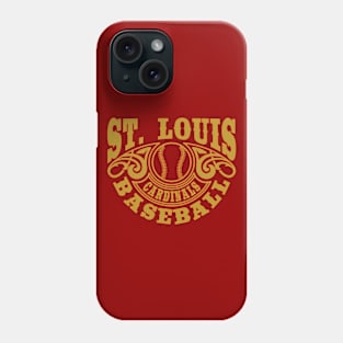 Vintage Retro St. Louis Cardinals Baseball Phone Case