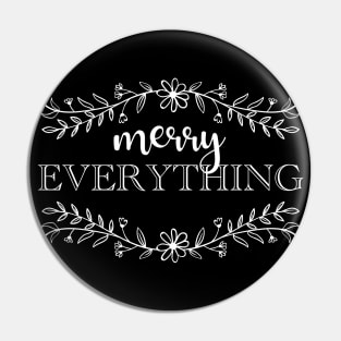 Merry Everything All Inclusive Seasons Greetings Xmas Quote Pin