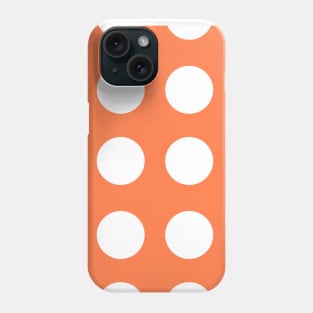 Polka dots retro ornament Phone Case