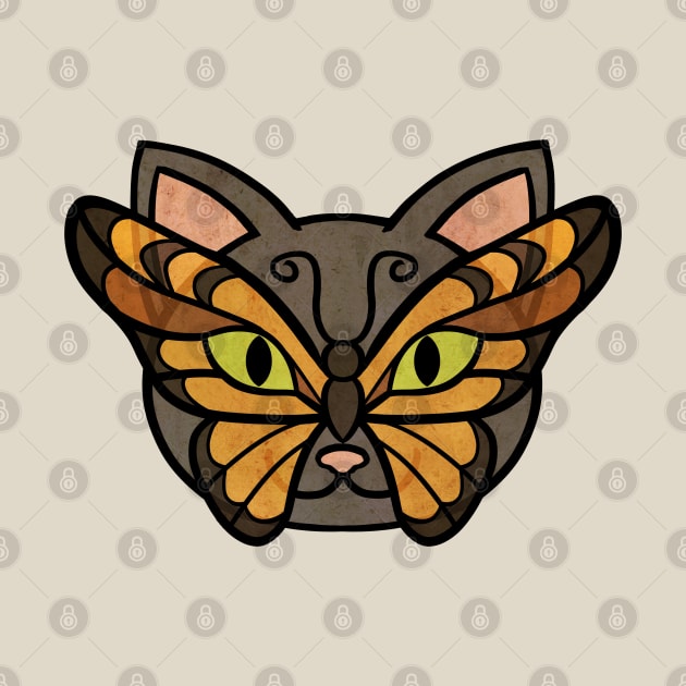 Butterfly Cat by Ellador