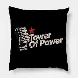 Tower Of Power / Vintage Pillow