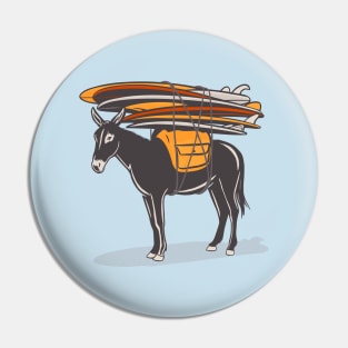 SURF DONKEY Pin