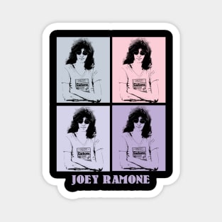 Joey Ramone Pop Art Magnet