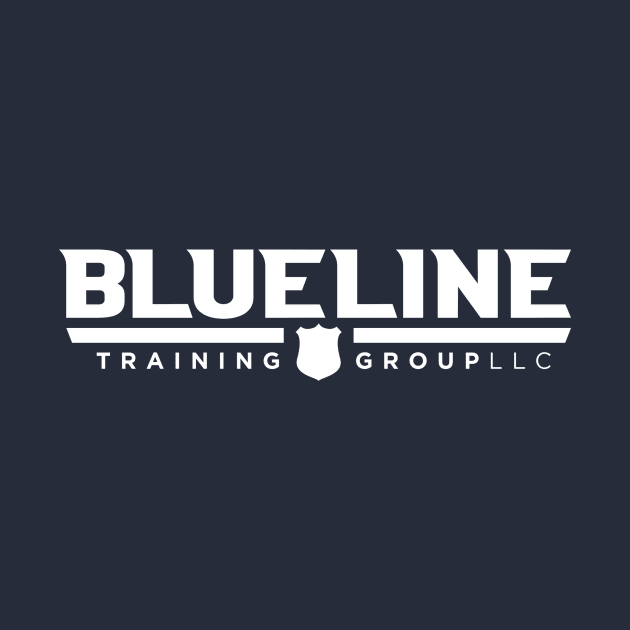 BlueLine Training Group | Large White Logo on Front by Stalwarthy