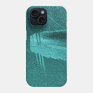 Teal Minimalist Abstract Design Phone Case