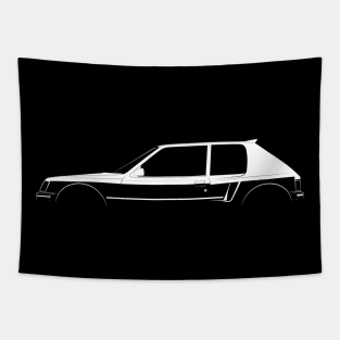 Peugeot 205 T16 Silhouette Tapestry