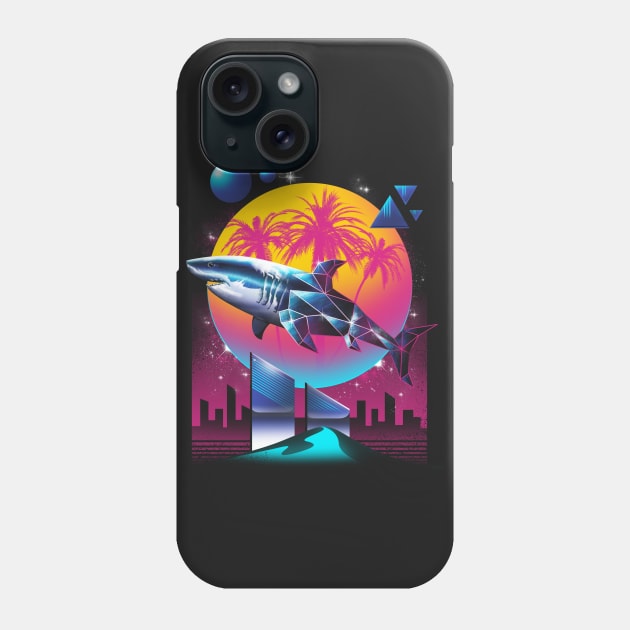 Rad Shark Phone Case by Vincent Trinidad Art