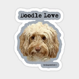 Doodle Dog Love Magnet