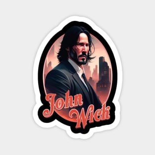 John Wick Keanu Reeves Magnet