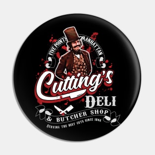 Cutting's Deli & Butcher Shop Pin