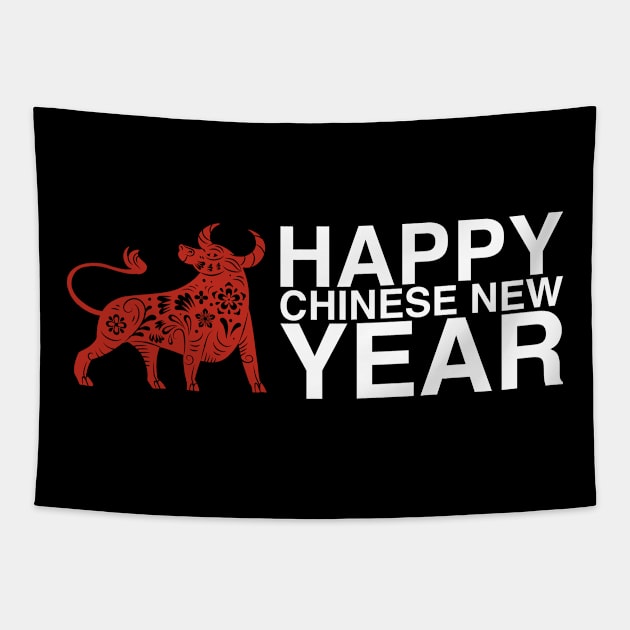 Chinese New Year Lunar Zodiac Tapestry by bigD