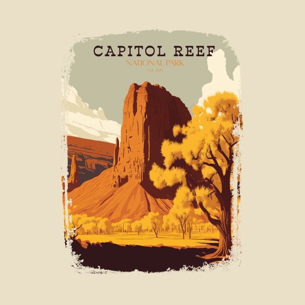 Capitol Reef National Park by Wintrly