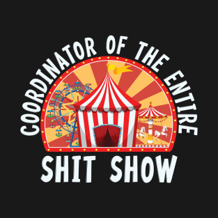 Coordinator Of The Entire ShitShow Funny Saying T-Shirt