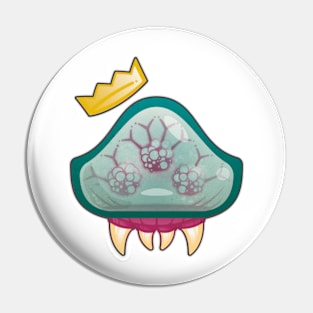 Friendly Vector King-troid Pin