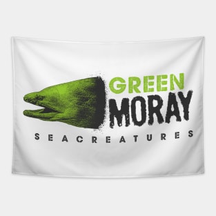 green moray Tapestry