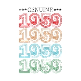 Genuine 1959 birthday gift T-Shirt