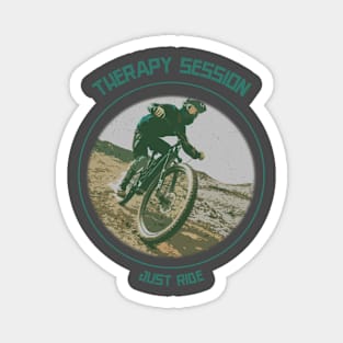 Therapy Session Mountain Bike Magnet