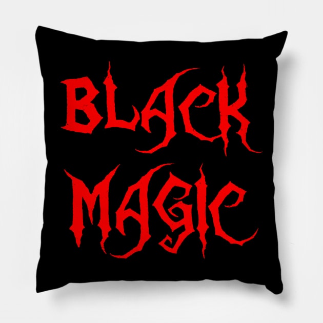 Black Magic Pillow by Scar