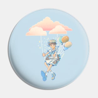 Yoshinori's summer day Pin