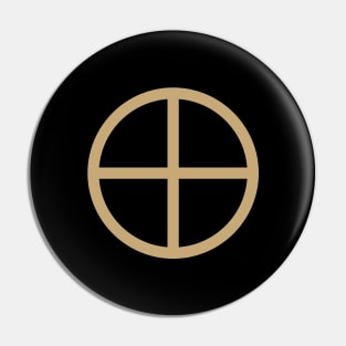 Earth Solar System Symbol Pin