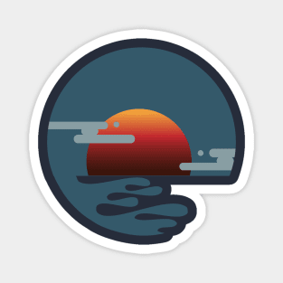 Sunset Magnet