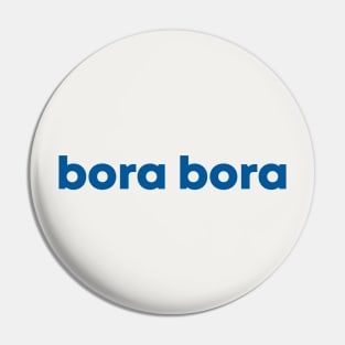 Bora Bora (blue) Pin
