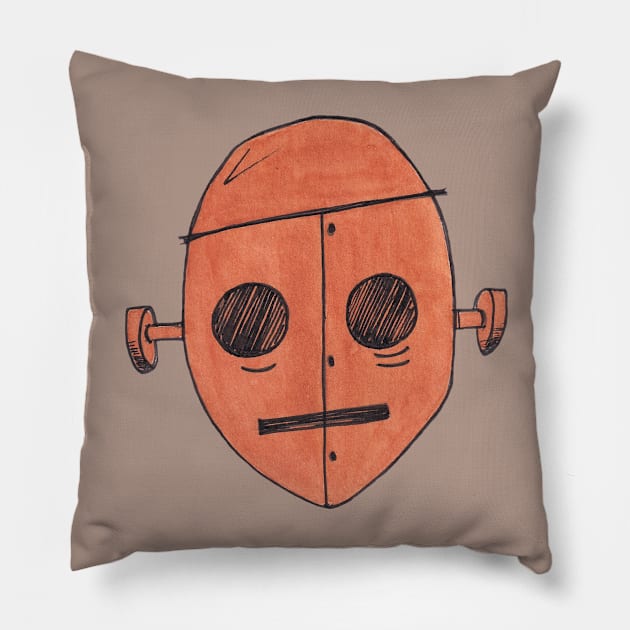 WX-78 Don't Starve Fanart Pillow by Myrtille-chan