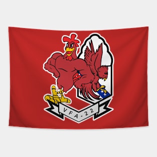 VFA-22 Fighting Redcocks Tapestry