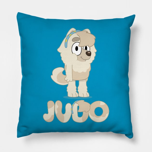 Judo is nextdoor neighbour Pillow by KOMIKRUKII