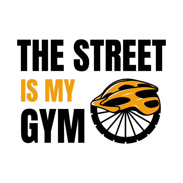 Street Is My Gym - Cycling by Jitesh Kundra