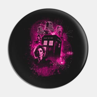 Thirteenth Time - Magenta Pin