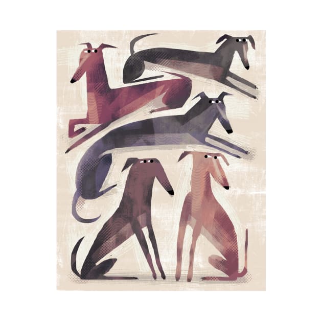 Shifty Greyhounds by Gareth Lucas